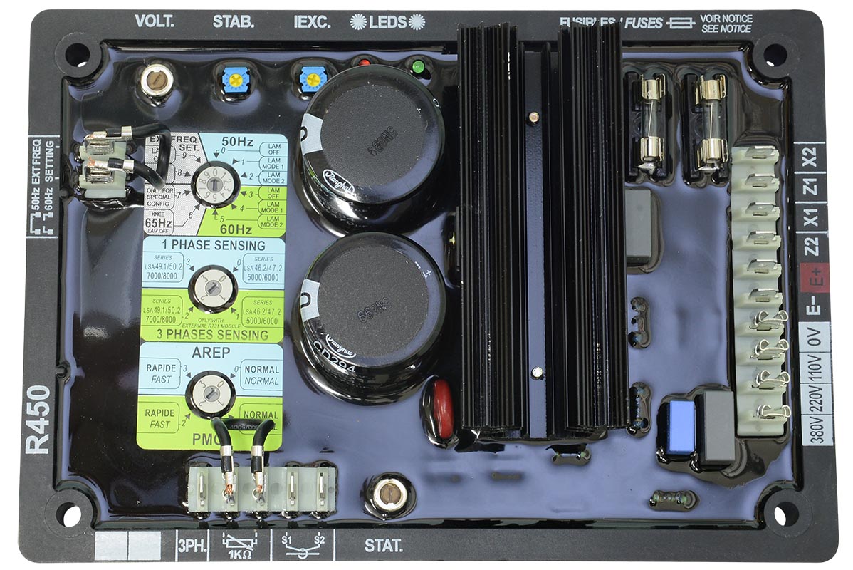 Регулятор напряжения R450/ R450 AVR смотреть фото