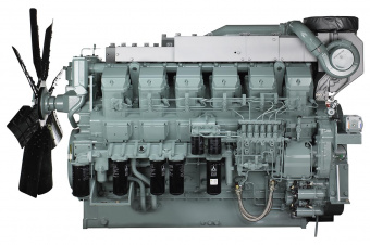 Двигатель Mitsubishi S12R-PTA фото