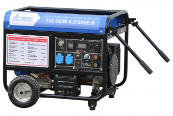 Бензиновый сварочный генератор TSS GGW 4.5/200E-R фото