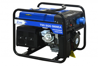 Бензогенератор TSS SGG 5000 EA фото
