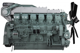 Двигатель Mitsubishi S12R-PTA фото