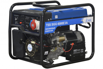 Бензогенератор TSS SGG 6000 E3A фото
