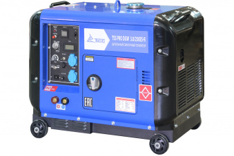 Дизельный сварочный генератор в кожухе TSS PRO DGW 3.0/250ES-R фото