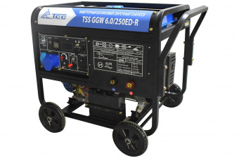 Инверторный бензиновый сварочный генератор TSS GGW 6.0/250ED-R фото