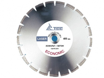 Алмазный диск Д-450 мм, асфальт/железобетон (ТСС, standart-класс) фото