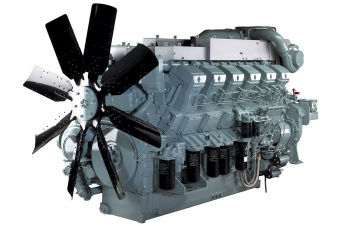 Двигатель Mitsubishi S12R-PTA-C фото