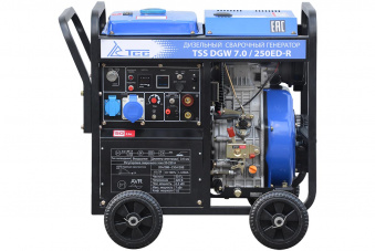 Инверторный дизельный сварочный генератор TSS DGW 7.0/250ED-R фото