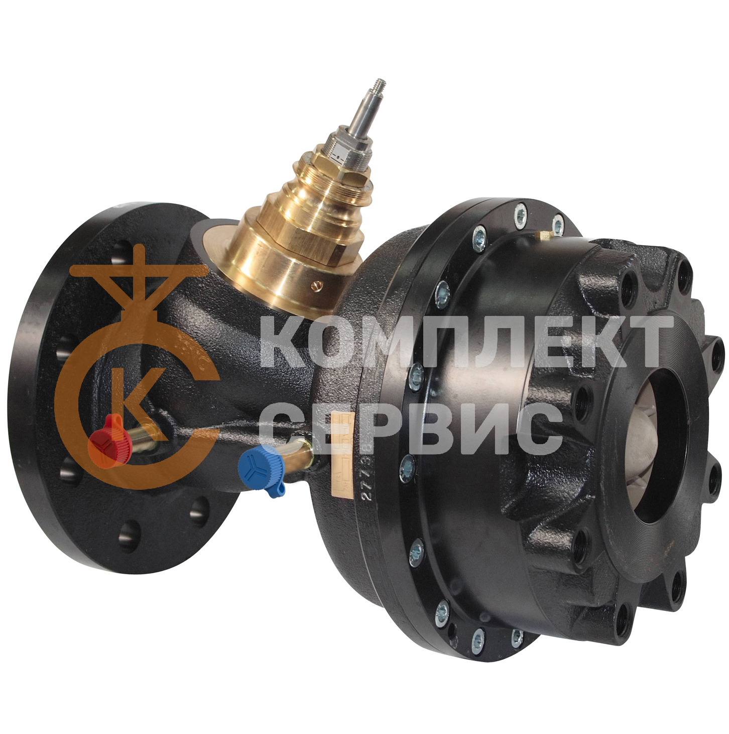 Клапан балансировочный регулирующий комбинированный IMI TA KTM 512, чугун, фланцы, без измерительных штуцеров смотреть фото
